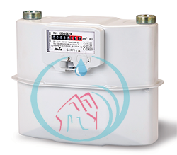 Gas Meter Itron RF1