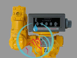 liquid chemical flow meter